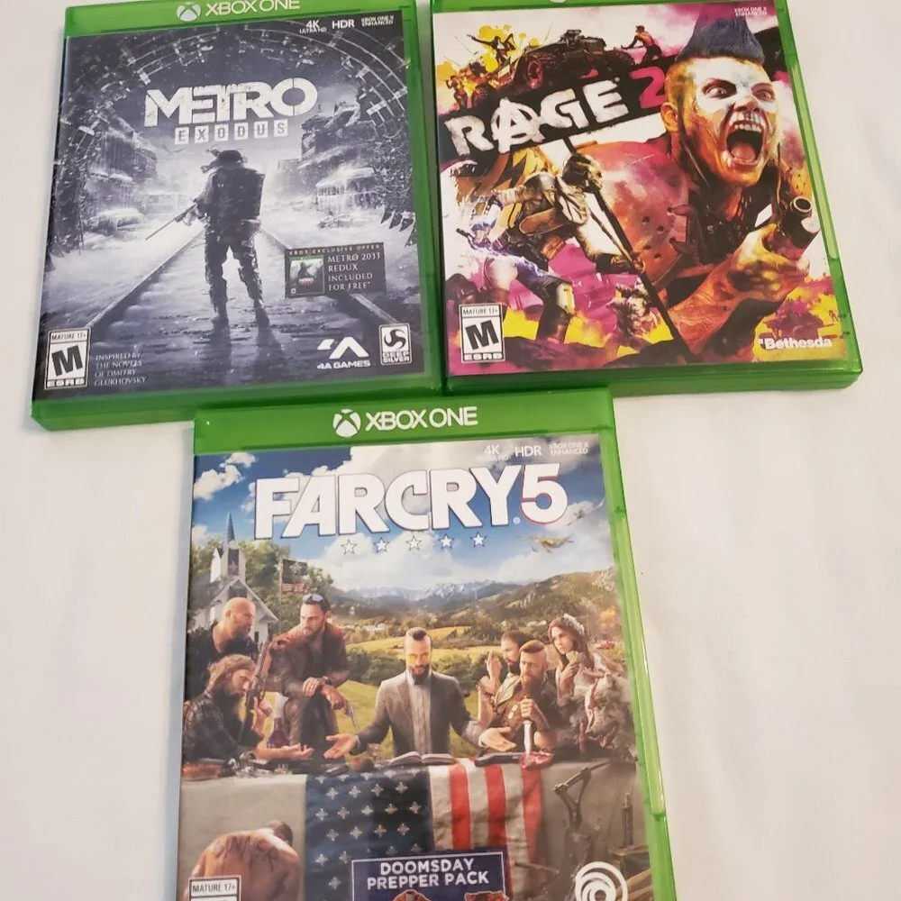 XBOX ONE video games a bundle of 3 games. for $65, free shipping.